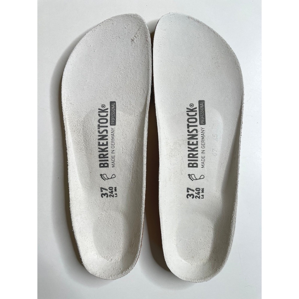 Birkenstock Professional Replacement Footbed Suede Cork Insole 37 Narrow 1201686